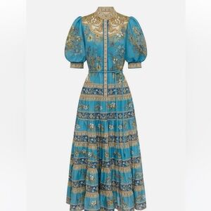 Alemais Cassie Tiered Midi Dress